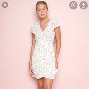 Brandy Melville Robbie Floral Wrap Dress